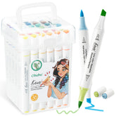 Ohuhu Kauai 36 Colors Dual Tips Low-odor Washable Alcohol Art Markers near me