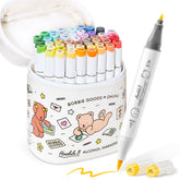 Ohuhu x Bobbie Goods Honolulu B 48 Colors Dual Tips Alcohol Art Markers, Brush & Fine discount