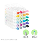 Ohuhu Honolulu² 24 Basic Colors Dual Tips Alcohol Art Markers US delivery