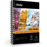 Ohuhu Spiral-Bound Mix Media Pad for Multiple Techniques low price