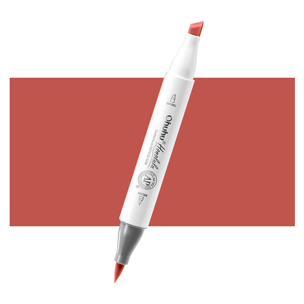 Ohuhu Honolulu R2 / R014 Individual Marker, Brush & Chisel US delivery