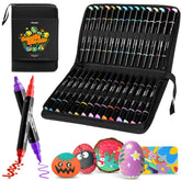 Ohuhu Dual Nib Waterproof Acrylic Pen 30 / 60 / 90 Colors - Kakaako low price