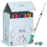 Ohuhu Maui 100 Colors Dual Tips Water Based Art Markers, Brush & Fineliner US delivery