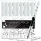 Ohuhu Kohala Liquid Fineliner Drawing Pens,9 Pack best price