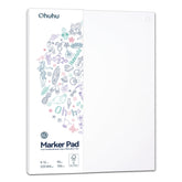 Ohuhu Bleedproof Double-Sided Marker Pad, Glue-Bound free delivery