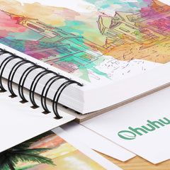 Ohuhu Spiral-Bound Marker Pad for Alcohol Markers best price