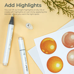 Ohuhu Honolulu Colorless Blender Marker - Pack of 6 low price