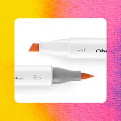Ohuhu Oahu G472 / G310 Individual Marker, Fine & Chisel free delivery