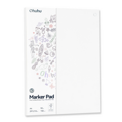 Ohuhu Bleedproof Double-Sided Marker Pad, Glue-Bound free delivery