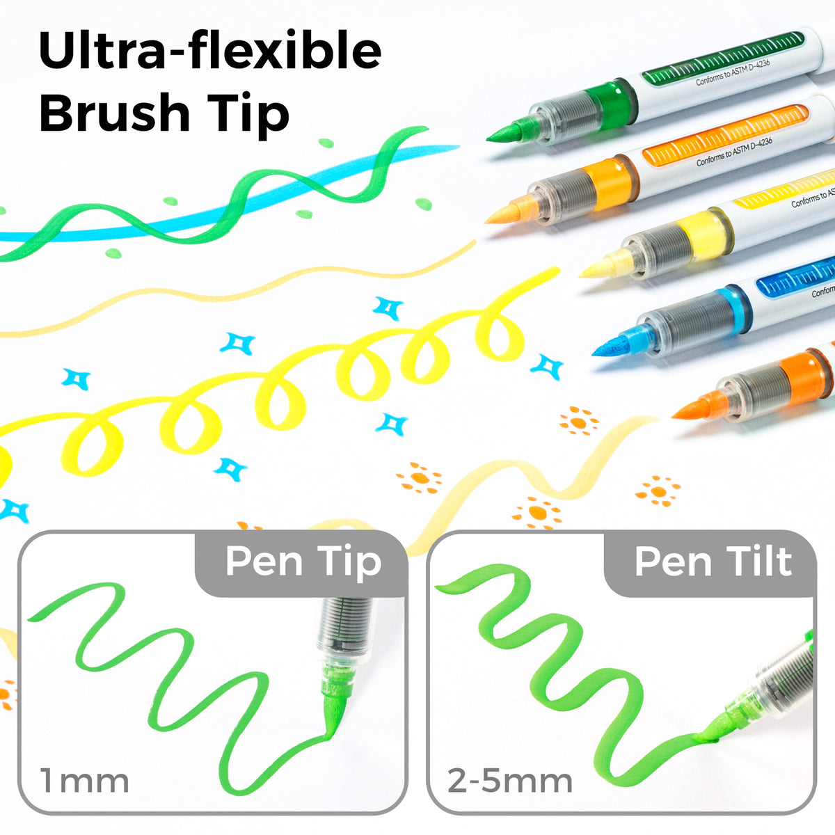 Ohuhu Direct-ink Acrylic Markers 24 Colors - Nahuku best price
