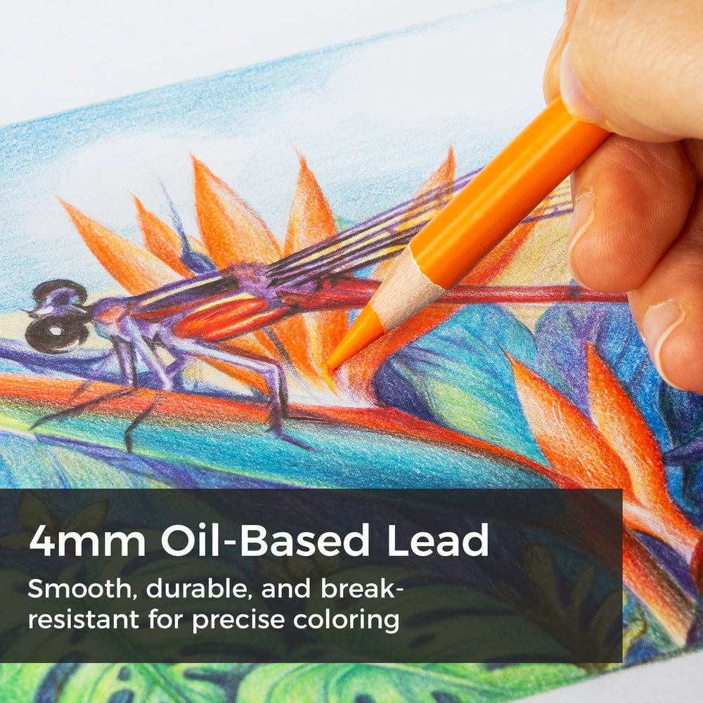 Ohuhu Halawa Series 72 Colors Oil-based Colored Pencils near me