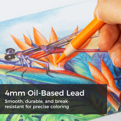 Ohuhu Halawa Series 72 Colors Oil-based Colored Pencils near me